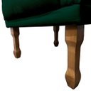 Ver imagem 5 de Kit Divâ Luiza 1.40 + 1 Poltrona Suelen + 2 Puff Retrô Luiz Xv Decorativo