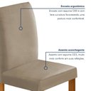 Ver imagem 7 de Conjunto Sala de Jantar 4 Lugares Retangular Tampo MDF Mesa Carol com Cadeiras Espanha