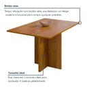 Ver imagem 5 de Conjunto Sala de Jantar 4 Lugares Retangular Tampo MDF Mesa Carol com Cadeiras Espanha