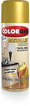 Verniz Metálico Colorgin Spray 400ml Incolor