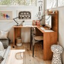 Ver imagem 1 de Mesa Escravaninha em L Adelaide Freijo