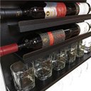 Ver imagem 4 de Barzinho Adega de Parede - Boteco Terapia - 60 X 51 Preto