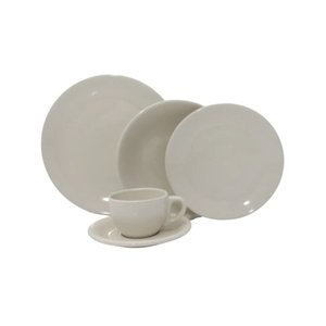 Aparelho Jantar/Cha 20 Peças Oxford Creme 111204