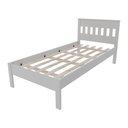 Ver imagem 5 de Cama de Solteiro para Colchão 88cm Cm8006 Tecno Mobili - Branco
