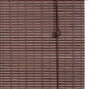 Ver imagem 6 de Persiana Bambu Rolo Marrom 100 (l) X 220 (a) Cm Cortina Madeira Roller 1,00 X 2,20 Marrom