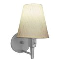 Ver imagem 1 de Lustre Pendente Quadrado Vivare Md-4006 Cúpula em Tecido 21/50x50cm - Bivolt Cinza-linho-bege 110v/