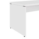 Ver imagem 6 de Mesa de Escritório Escrivaninha L 1,70m Pé Painel F5 Office Cor:branco