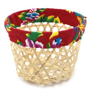 Cesta Junina Alta de Palha Play&fun 23x17cm