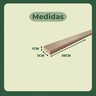 40 Ripas/Sarrafos de 1x3x50 cm Madeira de Eucalipto - 3