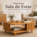 Ver imagem 5 de Mesa de Centro Ripada Açaí Nature JB Bechara