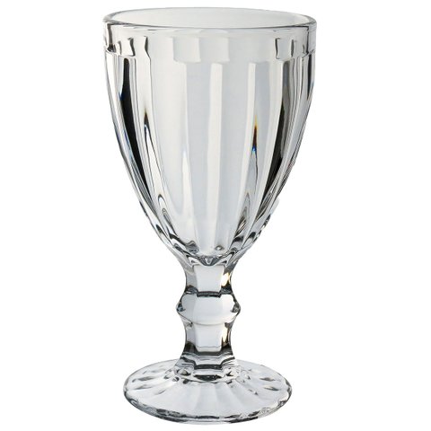 Jogo 6 Taças Água Vinho Home&co Eco Crystal 260ml 16x8x8cm Transparente