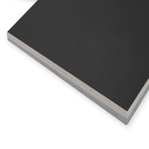 Revestimento Acústico Sonex Ecophon Illtec Plano Preto 625 X 625 X 35 Mm