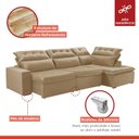 Ver imagem 7 de Sofá de Canto com Chaise 3 Lugares Luxemburgo