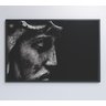 Quadro Estatua Jesus Cristo - 90x60 cm - Vidro Impresso - 6