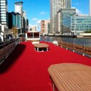 Ver imagem 3 de Grama Sintetica Softgrass Colors - Vermelho 12mm - 2x15m - 30m2 - Decortech