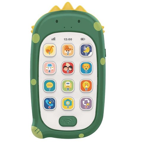 Celular Baby com Som e Luz Guta Guti Verde Dmb6755
