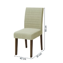 Conjunto Mesa Amsterdã com Tampo Giratório 8 Cadeiras Cedro - 4