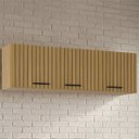 Ver imagem 3 de Armário de Cozinha Aéreo Classic 120cm Damasco com Porta Ripada Z46 – Mpozenato