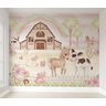 Papel de parede safári animal infantil quarto de bebê M² PP87 - 1
