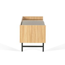 Banco Sapateira Raz 100 Cm X 40 Cm Tauari - 8