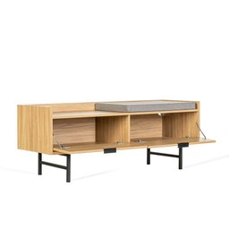 Banco Sapateira Raz 100 Cm X 40 Cm Tauari - 6