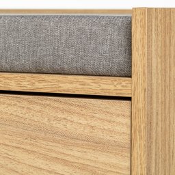 Banco Sapateira Raz 100 Cm X 40 Cm Tauari - 10