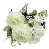 Buquê de Peônia Flor Artificial (31cm) Creme Smo - 3