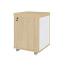 Ver imagem 5 de Gaveteiro 3 Gavetas Manchester Carvalho Branco