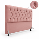 Ver imagem 3 de Cabeceira de Cama Box Casal 140 cm Mallu:Rose