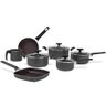 Conjunto de Panelas Brinox 7pcs Preserve Cinza - 1