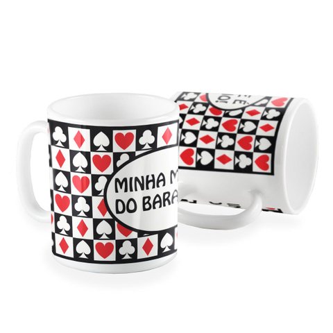 Caneca Minha Mãe É do Baralho