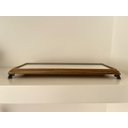 Ver imagem 4 de Bandeja Espelhada de Madeira Envernizada - Retangular para Lavabo / Bar / Sala