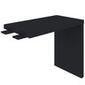 Conjunto Escritório Home Office 2 peças com Mesa Tamburato 160cm Mesa de Apoio  - 13