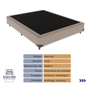 Ver imagem 2 de Cama Box Casal 138x188 Bege