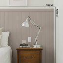 Ver imagem 6 de Revestimento de Parede Shiplap Ripado Tipo Lambri Vinilico 100x93cm:cloud