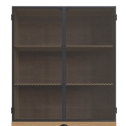 Cristaleira Industrial 2 Portas 1 Gaveta 93cm York - 8