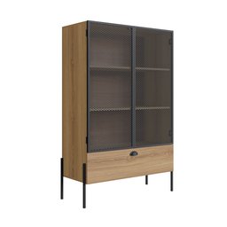 Cristaleira Industrial 2 Portas 1 Gaveta 93cm York - 2