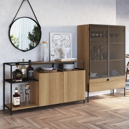 Cristaleira Industrial 2 Portas 1 Gaveta 93cm York - 9