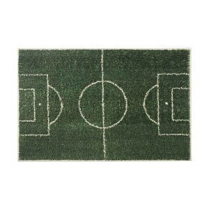 Tapete Infantil Antiderrapante Alto Baixo Relevo Jazz Futebol 1,00x1,50m