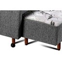 Ver imagem 3 de Cama Box c/Auxiliar Conjugado Solteiro: Colchão Ortopédico Compact Plus Gray (88x188x40) Polar