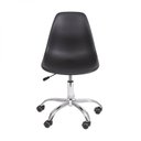 Ver imagem 2 de Kit 2 Cadeiras Escritório Eames Giratória com Rodízio Dkr Preto