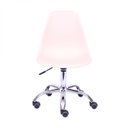 Ver imagem 2 de Kit 2 Cadeiras Escritório Eames Giratória com Rodízio Dkr