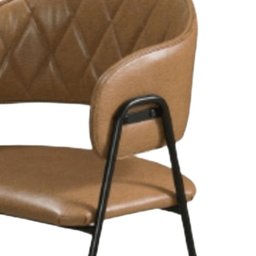 Conjunto 6 Cadeiras Jantar Base Metal Retro - 4