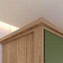 Ver imagem 5 de Guarda Roupa Casal 6 Portas 6 Gavetas Dubai Henn