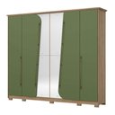 Ver imagem 4 de Guarda Roupa Casal 6 Portas 6 Gavetas Dubai Henn