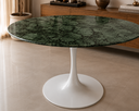 Ver imagem 3 de Mesa de Jantar Saarinen Redonda 110cm - Verde Guatemala