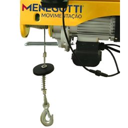 Talha Guincho Elétrico com Trole 1 Ton Elevação 12m Menegotti -110v - 4