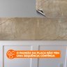 Placa Adesiva Flexível para Parede Mármore Crema Valência 30x60cm - 2
