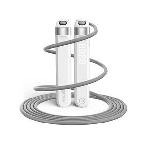 Corda de Pular Inteligente Bluetooth na Cor Branca Geonav