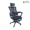 Cadeira de Escritório Presidente Executiva Oficial Paris - Preto - 1 - 2